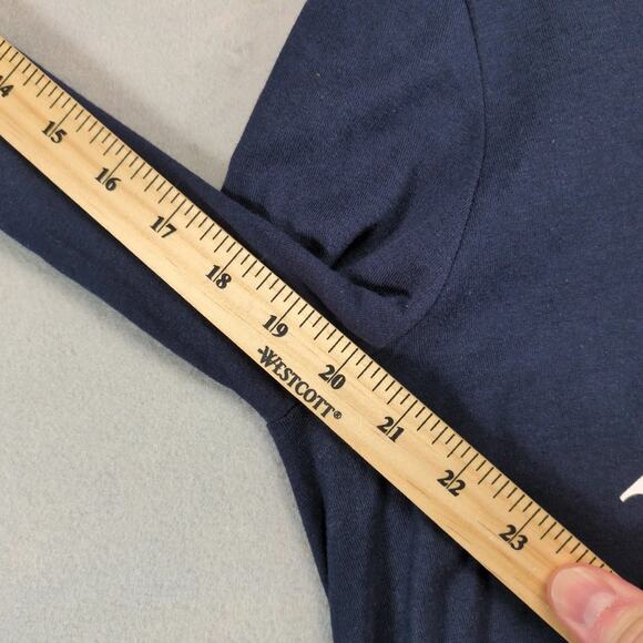 NWT Nautica Sailing Club New York Long Sleeve T-Shirt Men's S Navy Nautical - Picture 4 of 10